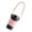 Pink, variant on POYOGA Coffee Cup Holder with Adjustable Strap for Easy Carrying PU Mugs Sleeve