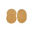 thumbnail image 2 of Woven Round Placemats Thermal Insulation Durables Table Insulation Coasterss Coasterss 3pcs, 2 of 6