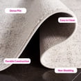thumbnail image 6 of Safavieh Madison Leighton Geometric Area Rug, Ivory/Silver, 3' x 3' Round, 6 of 12