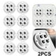 thumbnail image 1 of DQrwqpou 4 Uds Mini Ruedas Giratorias Sin Ruido Ruedas Pequeñas Autoadhesivas (cuenta Acero Blanco), 1 of 6