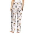 thumbnail image 2 of Bixox Women's Bulldog Face Patterned Pajama Pants Loungewear, 2 of 5