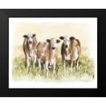 thumbnail image 2 of Popp, Grace 14x12 Black Modern Framed Museum Art Print Titled - Golden Graze I, 2 of 5