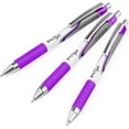 thumbnail image 3 of Zebra Classic Z-Grip Flight Ballpoint Pens - 1.2mm - Purple - Pack of 6, 3 of 4