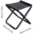 thumbnail image 3 of Outdoor Portable Folding Stool, Folding Camping Stool, Lightweight Easy Carry, Folding Camping Stool, For Outdoor Gardening, Beach, Hiking, Fishing, Travel, BBQ, Quick Folding Design, Easy To Carry, 3 of 8