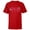 Red, variant on Disney Mickey & Minnie Valentine's Day 2026 Script Logo Trip - Short Sleeve T-Shirt for Kids - Customized-Royal