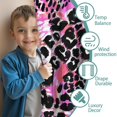 thumbnail image 3 of Blackout Kids Curtains,Leopard Print Childrens Insulated Curtains Set Of 2,Bedroom Essentials,Toddler Room Decor 42"x84"(106x213cm), 3 of 4