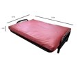 thumbnail image 4 of D&D Futon Housses de Futon en Vinyle Aspect Cuir, Protège-Matelas (Rouge, Taille Complète 6x54x75 Po), 4 of 4