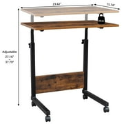 Ktaxon Computer Desk Home Office Study PC Laptop Writing Table Height Adjustable