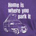 thumbnail image 3 of CafePress - Home Is Where You Park It Dark T Shirt - Men's Classic Graphic Cotton T-Shirt, 3 of 4