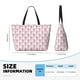 thumbnail image 4 of Fotbe Flamingo On Checkered Bolsa de Viaje para Playa - Resistente al Agua, Bolsa Tote de Gran Capacidad y Ligera con 7 Bolsillos para Mujeres y Hombres, 4 of 6