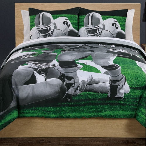Bed Threads Photoreal Football Running Back Comforter Set
