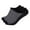 Black, variant on Dyfzdhu 3 Pairs Of Men Boat Socks Solid Color Sports Casual Breathable Comfortable Short Tube Low Cut Socks