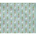 thumbnail image 4 of oneOone Cotton Flex Light Blue Fabric Snowman & Tree Quilting Supplies Print Sewing Fabric By The Yard 40 Inch Wide, 4 of 4