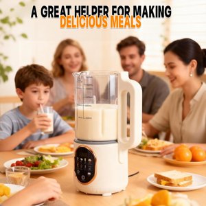 10-in-1 Nut Milk Maker Machine 50oz Automatic Plant-Based Milk Maker