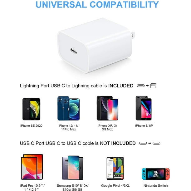 Quel chargeur USB-C acheter pour l'iPhone 12 ?