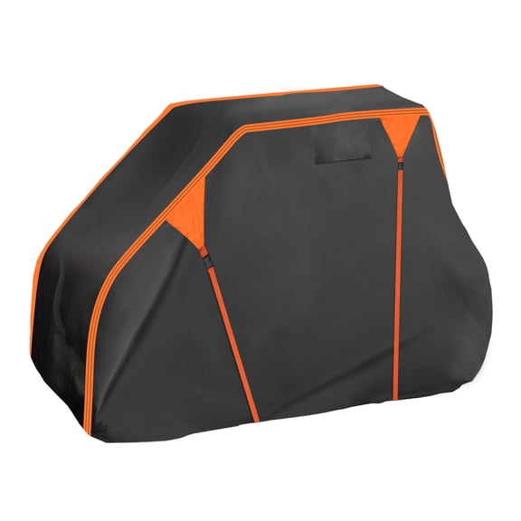 Cubierta UTV para Honda pioneer-500 Impermeable Cubierta Lateral para Al Aire Libre Protección contra Sol y Lluvia Almacenamiento 210D-PU Negro 270x127x180cm/106.3x50x70.87in
