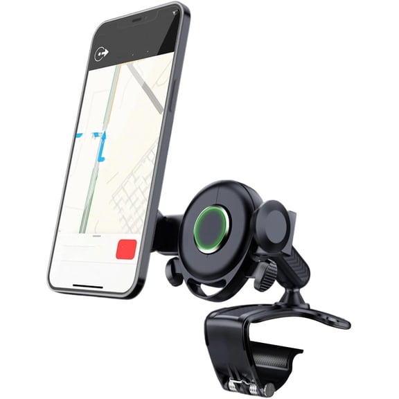 Phone Dash Mount, 360° Rotation Car Mobile Holder for Dashboard