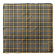 thumbnail image 4 of Bimba Gold Check Check Pure Silk Printed Scarf Dupatta Head Neck Wrap Bandanas For Women 40 x 40 Inches, 4 of 6