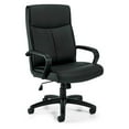 thumbnail image 2 of GOF Executive Office Chair (G11782B)–Ergonomic Task Seating–Black Luxhide Tilter, 2 of 5