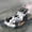 WH.White, variant on ​6 inch Pull Back Toy Car - No Battery Needed Inertia Powered, ABS Plastic Race Car for Kids, Gift for Boys & Girls Blue