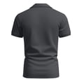 thumbnail image 4 of Evdexr Independence Day Polo Shirts for Men Patriotic Short Sleeve T Shirts 4th Of July Button Down Usa Flag Shirts 1776 2026 Loose Fit Golf Shirt Dark Gray L, 4 of 4