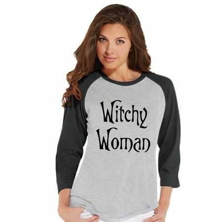 7 ate 9 Apparel Womens Witchy Woman Halloween T-shirt - Small