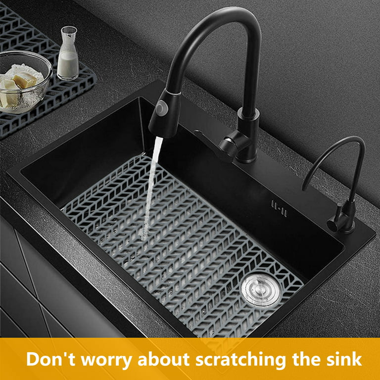 Zeesink Sink Protector Grid,Kitchen Sink Protector Size 12 5/8 X 14