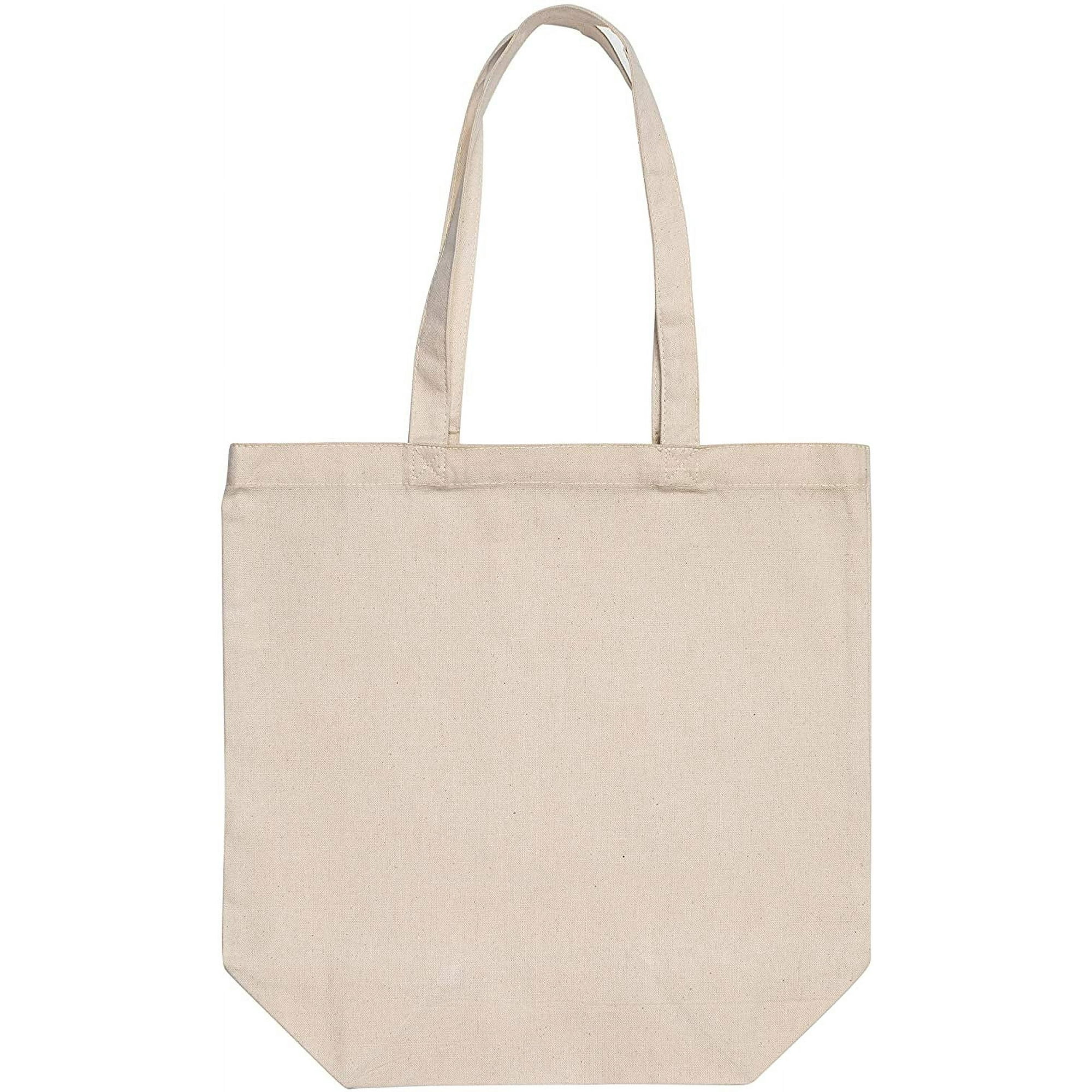 Cotton Bag Reusable Grocery Bags Cotton Canvas Tote Eco Friendly Super Strong Reusable Washable Walmart