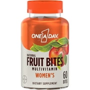 One A Day Women's Fruit Bites, Multivitamins for Women, 60 Ct