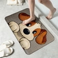 thumbnail image 3 of SPXUBZ Cute Dog Face Print Non Slip Kitchen Mats Bathroom Rugs Floor Mats for Floor 31.5x20 inch, 3 of 5
