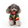 thumbnail image 4 of FNNMNNR Dog Pajamas Christmas for Small Medium Dogs Gingerbread Man Dog Pjs Stretchable Soft Material for Holiday, 4 of 5