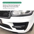 thumbnail image 5 of Apto para Land Rover Range Rover Vogue L405 2013-2017 Actualización 2018-2021 SVO PP Kit de carrocería de plástico Kit de parachoques delantero y trasero para automóvil, 5 of 5