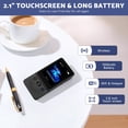 thumbnail image 5 of Language Translator Device, Voice Ai Translator Device T21 Wi-Fi Available, Two-Way 138 Languages 2026 Instant Translator Offline Recording Photo Translation Device for Business Travel Study, 5 of 8