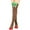 Army Green, variant on No Show Socks Womens Ladies Solid Color Cartoon Christmas Decorated Knee Socks for Christmas Party Sweet Cute Stockings, White Crew Socks Women Green