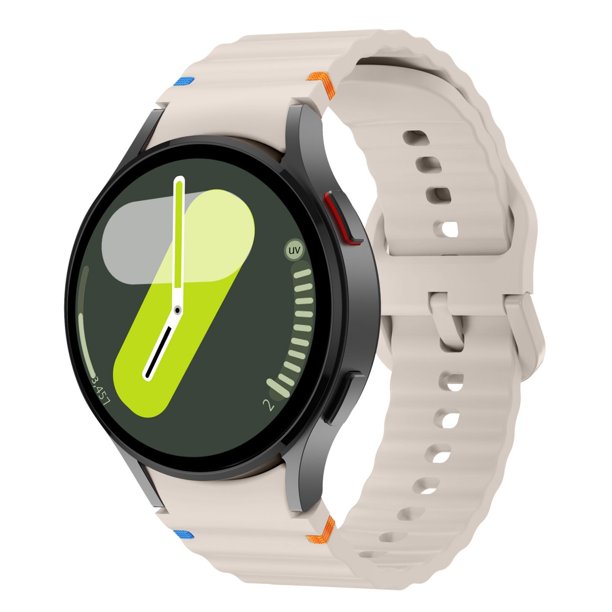 Correa de silicona para reloj Racing Stripe Cómodo ajuste Diseño elegante para uso deportivo Casual y diario Duradera y flexible para mayor comodidad durante todo el día