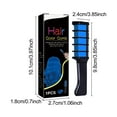 Cosmug Hair Coloring Tools Temporary Hair Comb Is Gentle and Does Not