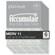 Photo 1 of Accumulair Platinum 14x28x1 MERV 11 Air Filters (6 Pack)
