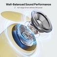 thumbnail image 2 of Bobtot Portable Bluetooth Speaker Waterproof Bluetooth Speaker Mini Outdoor Speake 20 Hours Playtime Built-in Mic Great Gift Choice（Rice yellow）, 2 of 9