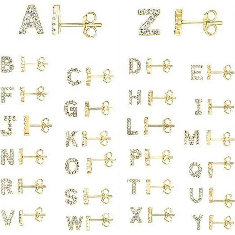 Alphabet Charm 14k Gold-plated Sterling Silver Letter D Alphabet Charm 14k Gold-plated Sterling Silver Letter D