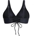 thumbnail image 2 of Women Full Coverage Bikini Top No Bottom Push up Swimsuits Top Sport Bra Bathing Suits Tops, 2 of 7
