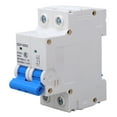 thumbnail image 3 of DC Miniature Circuit Breaker, Strong Contact Wear Resistant High Efficiency 500V PV Air Circuit Breaker Short Circuit Protection  For Solar Panels Grid System 63A, 3 of 8