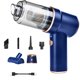 thumbnail image 1 of Aspirador de mano automático 8000pa Colector de polvo Carga USB Hogar/Coche/Sofá/Uso de pelo de mascotas Tmvgtek Para estrenar, 1 of 9
