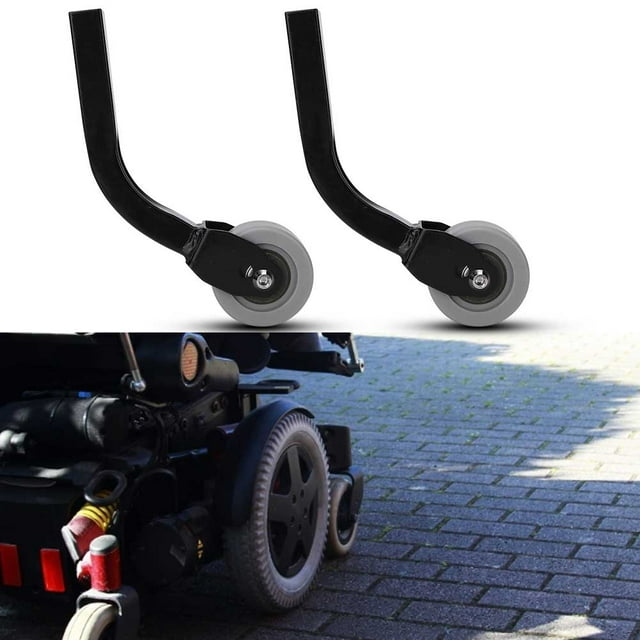Mobility Scooter Caster, Pratical ABS + Metal Mobility Scooter Wheels, Practical Space-saving Household Motorcycle Electric Scooter for Mobility Scooter