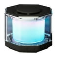 thumbnail image 2 of xjwjuw Mini Crystal Glass Bluetooth Speaker with RGB Lights, Bluetooth 5.0, Type-C Fast Charging, Card Playback & Hands-Free Calls, for Music & Ambient Decoration Desktop, Bedroom, Outdoor and Home, 2 of 9