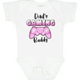 thumbnail image 3 of Inktastic Dad's Gaming Buddy Pink Controller Boys or Girls Baby Bodysuit, 3 of 5