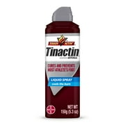 Tinactin Athletes Foot Spray, Liquid Antifungal Spray, 5.3 oz Can
