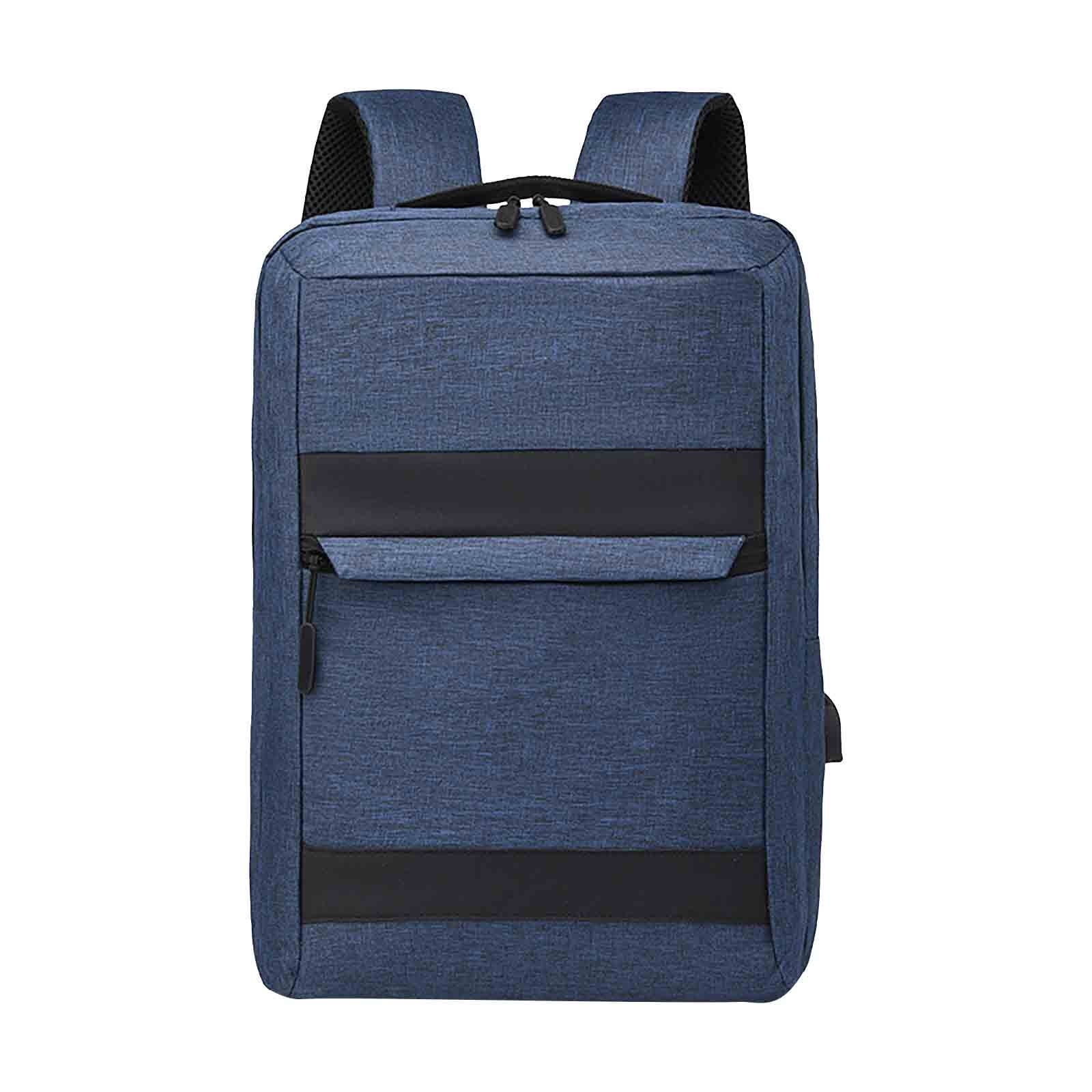 QTOCIO Men Backpack 15.6 In UsB Charging Laptop Computer Bag Casual Business