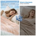 thumbnail image 2 of Green Coastal Beach Cooling Blanket, Lightweight Breathable Summer Throw Blanket with Double Sided Cold Effect, Modern Oil Painting Nautical Picnic Beach Blankets Bed Sheet for Hot Sleepers 30"x40", 2 of 8