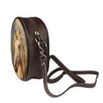 thumbnail image 3 of Lsque Rainbow White Horse Pattern Shoulder Bag – Microfiber Leather Crossbody with Detachable Strap & Handle Ring, Waterproof & Durable, Elegant Everyday Carry, 3 of 5