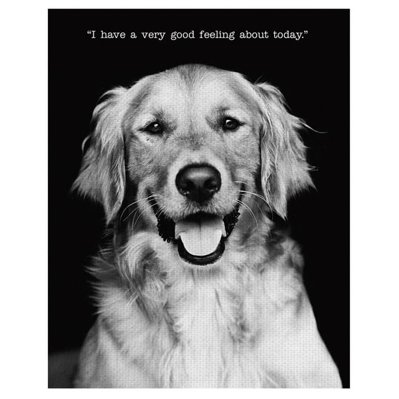 Masterpiece Art Gallery Austin The Dog By Frank Bruynbroek Canvas Art Print 11" x 14"